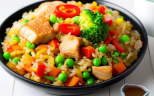 Heart-Healthy Veggie and Chicken Stir-Fry