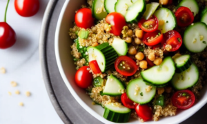 Heart-Healthy Chickpea & Quinoa Grain Bowl