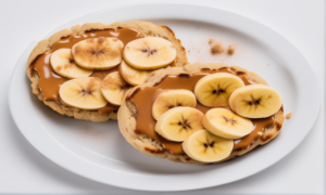 Heart-Boosting Peanut Butter-Banana English Muffin