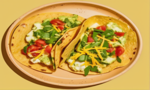 Low-Calorie Spinach & Egg Tacos